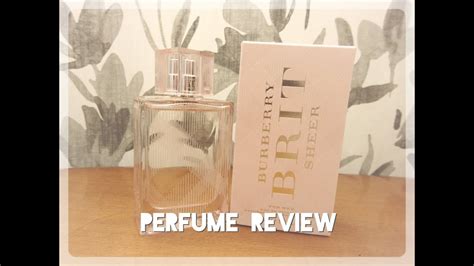burberry brit sheer fragrance review